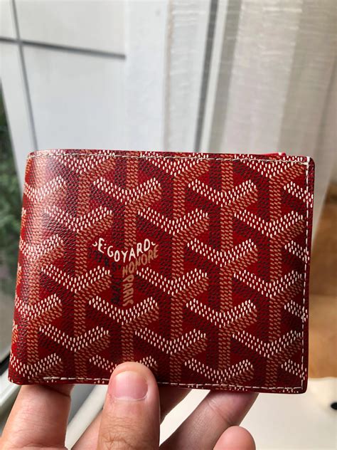 goyard athentic|authentic Goyard wallet.